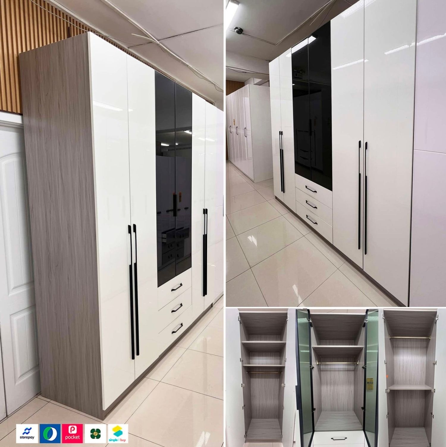 Шкаф /Код: H-2140-6-240/