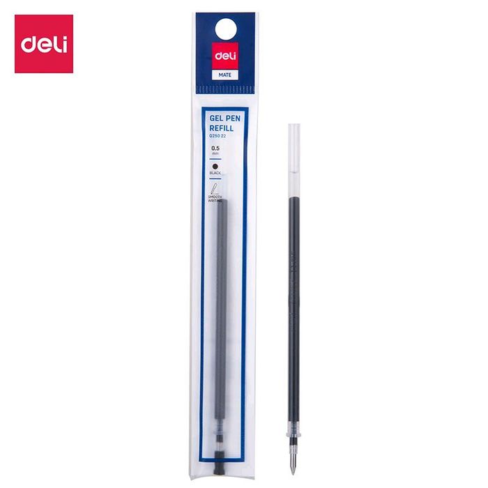 Запас Deli Q250-22 0.5mm black