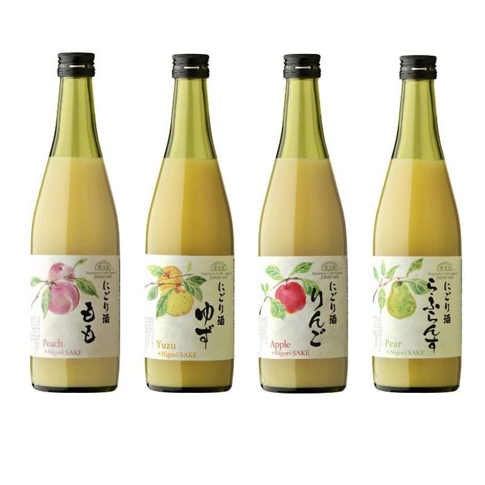 Нигори сакэ 🍶 жимсний амттай 🍊🍑🍎🍐