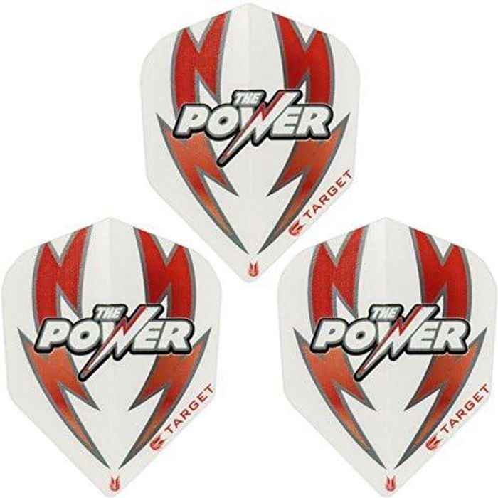 Target Power Arc Bolt White/Red No.6 