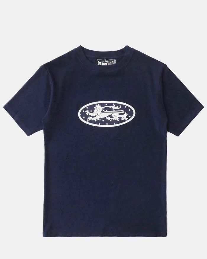 Mystic Dot Logo Jersey T-shirt - Navy