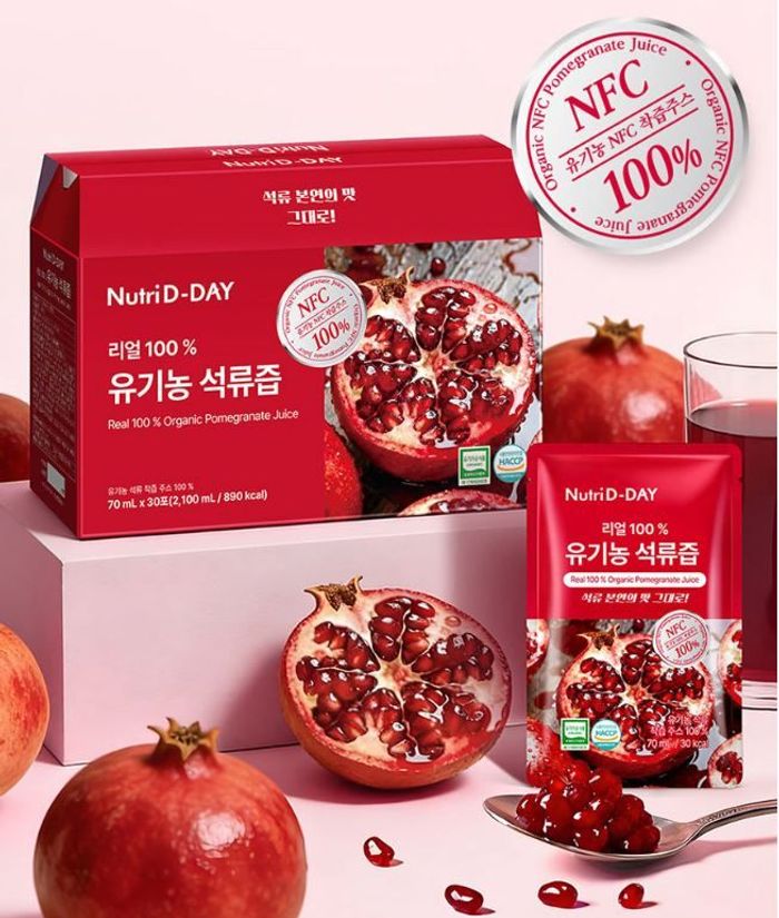 REAL 100% ORGANIC POMEGRANAT JUICE