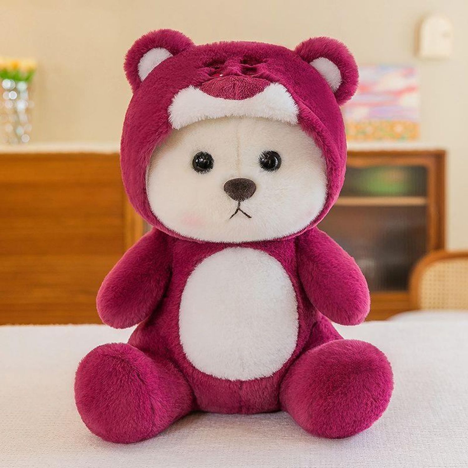 Strawberry pajama bear 40cm