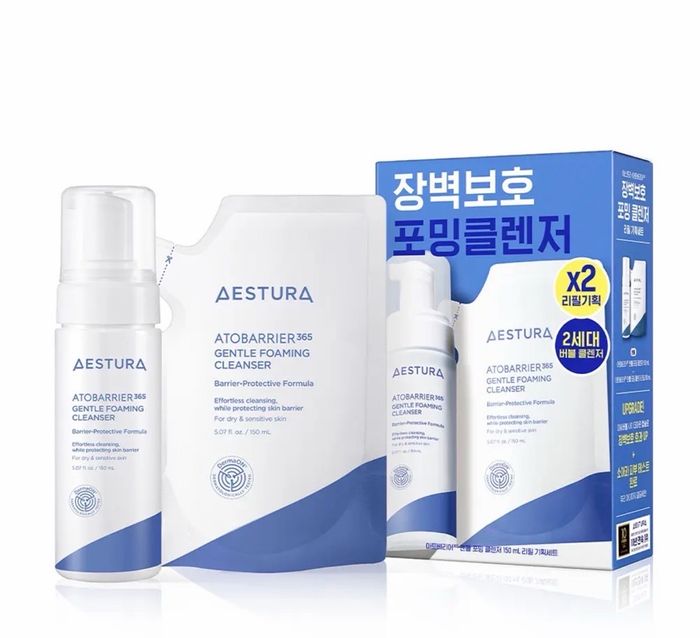 AESTURA ATOBARRIER 365 GENTLE FOAMING CLEANSER  new 150ML