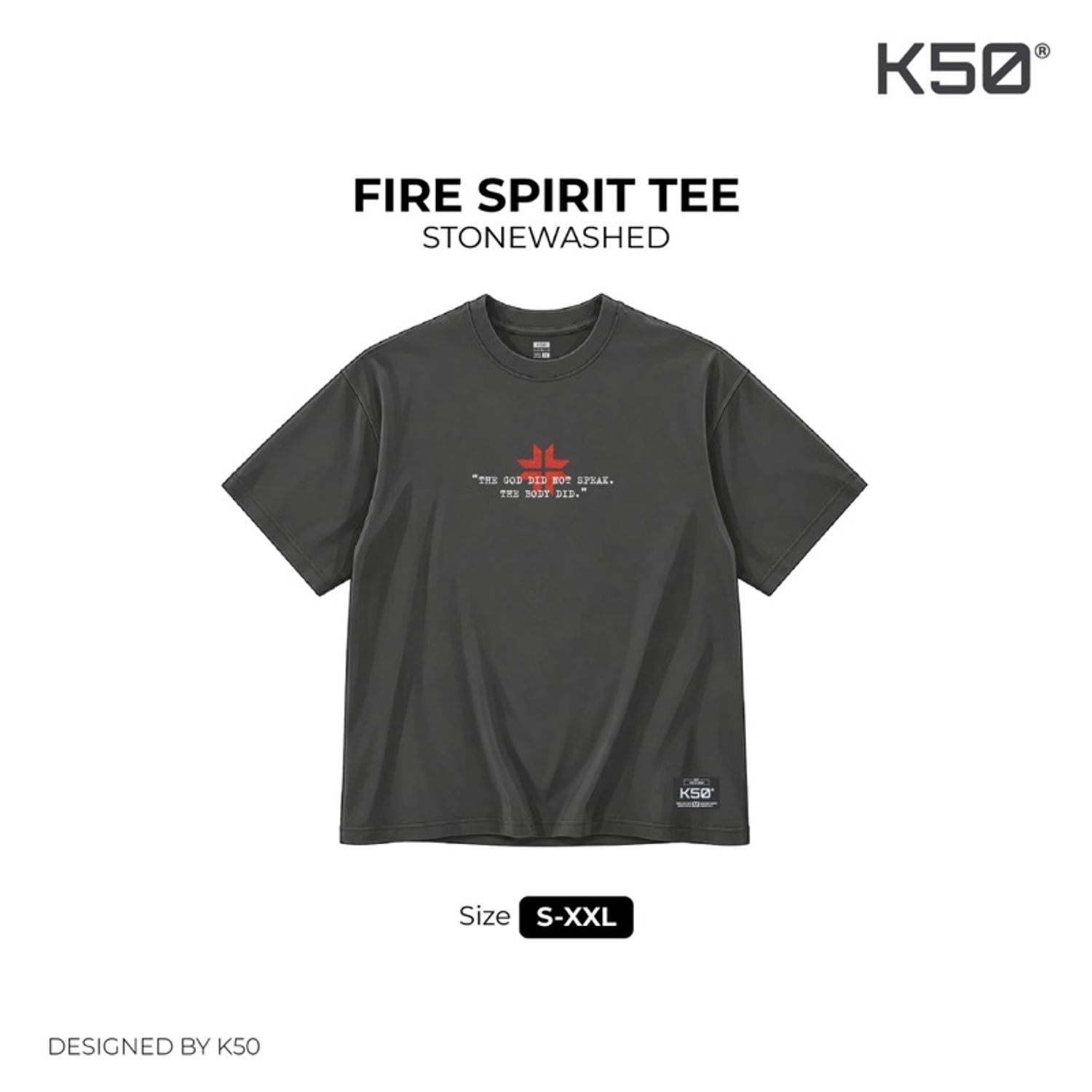 Fire Spirit Tee / Stone Washed 