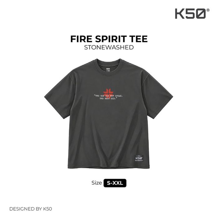 Fire Spirit Tee / Stone Washed 