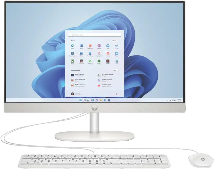 HP AIO 27" FHD IPS Display, Intel Ultra 7 255U, 16GB DDR5 RAM, 1TB SSD WIN 11PRO