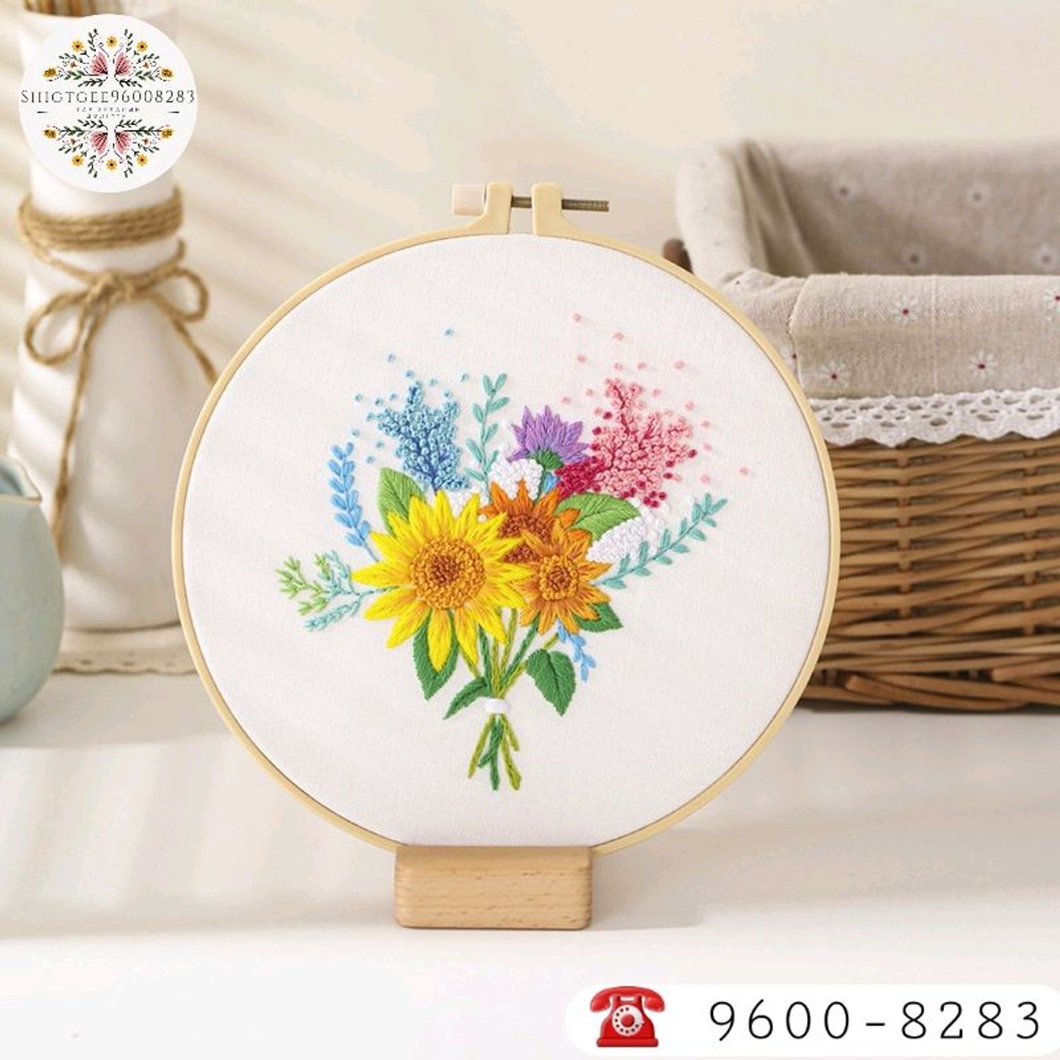 Цэцэг уран хатгамал бэлдэц 