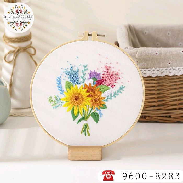 Цэцэг уран хатгамал бэлдэц 