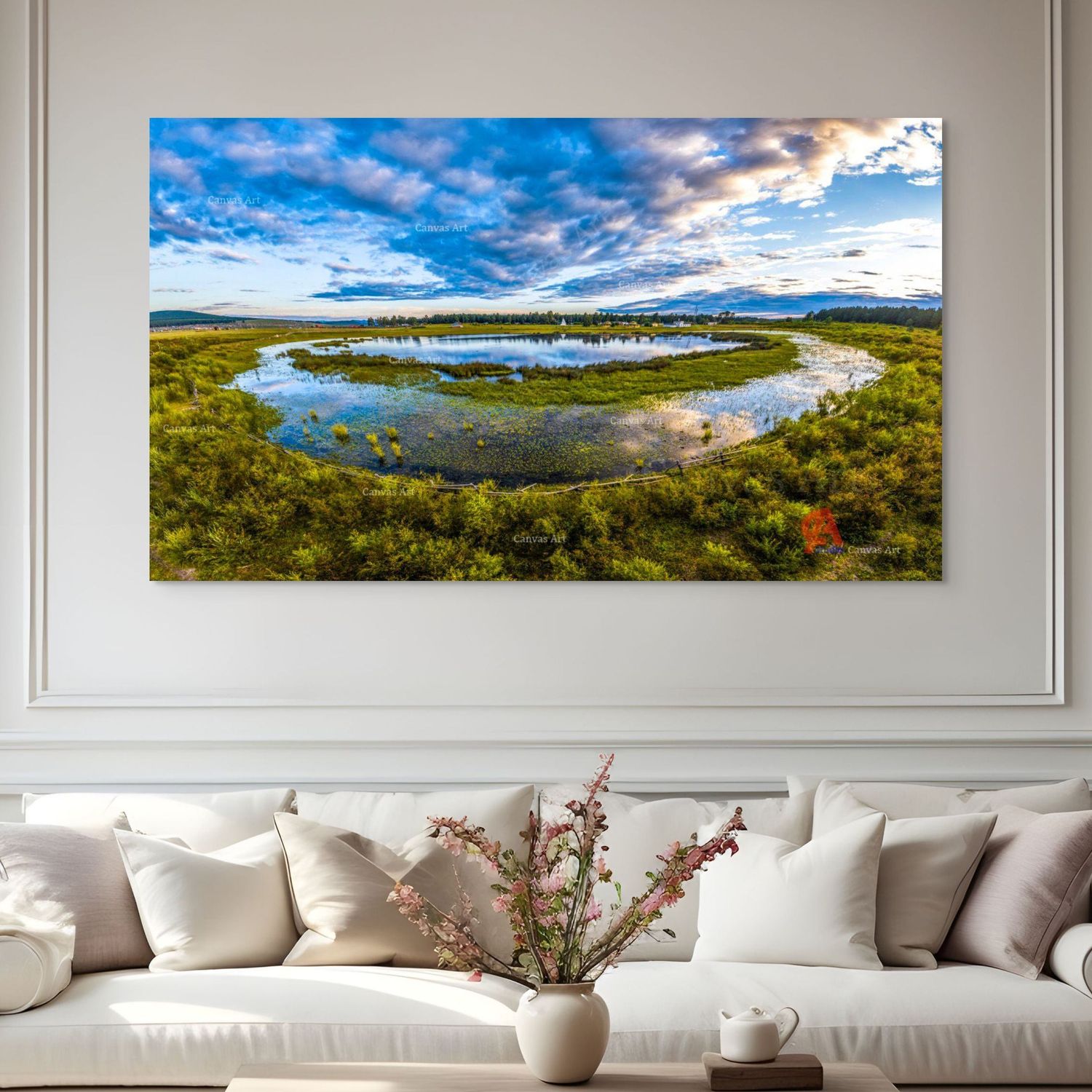 Гурван нуур