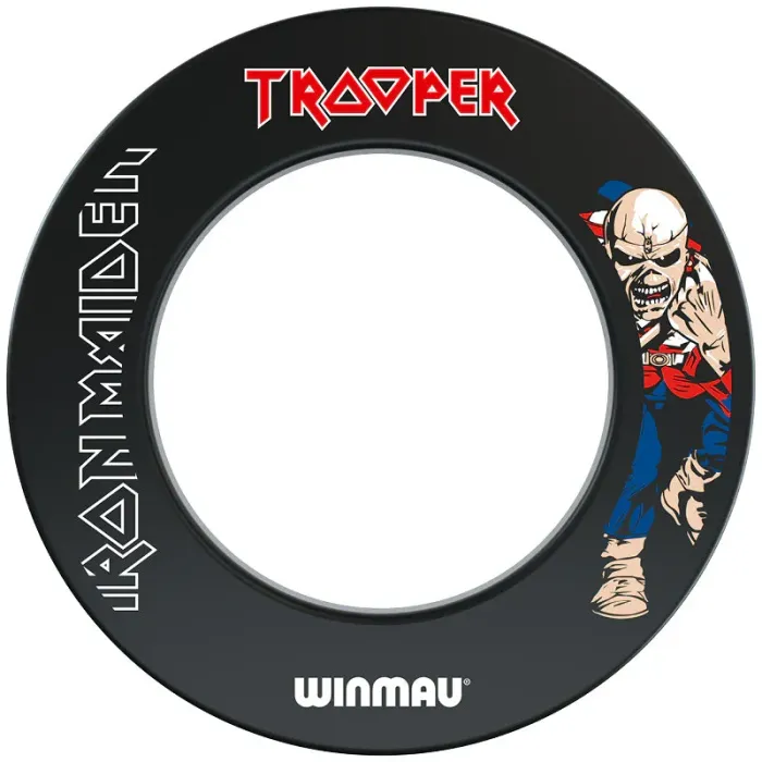 WINMAUIRON MAIDEN TROOPERN DARTBOARD SURROUND