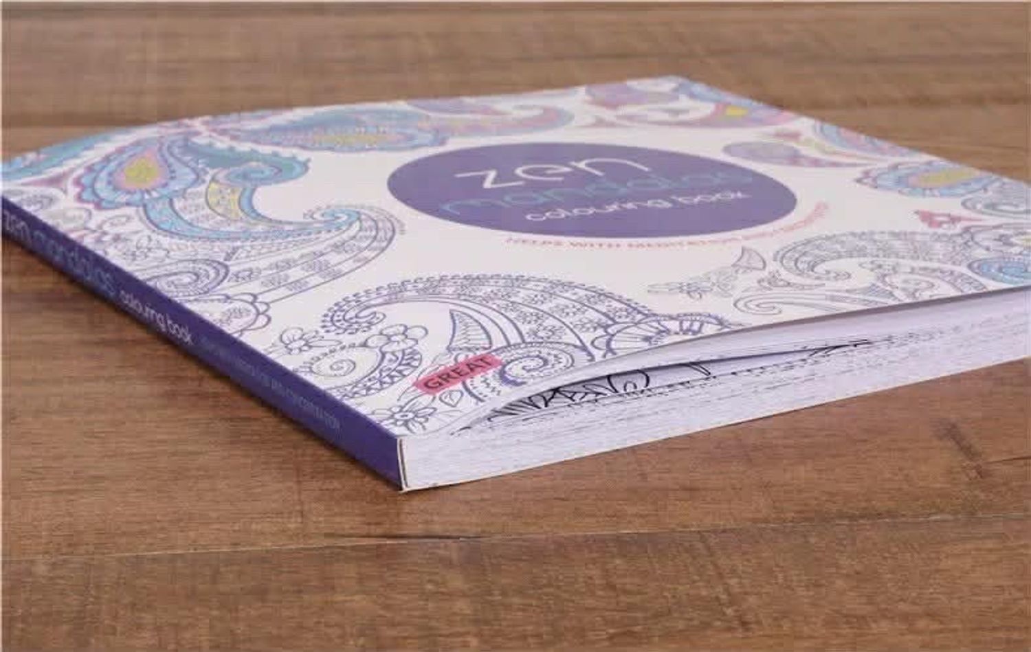 Zen colouring book