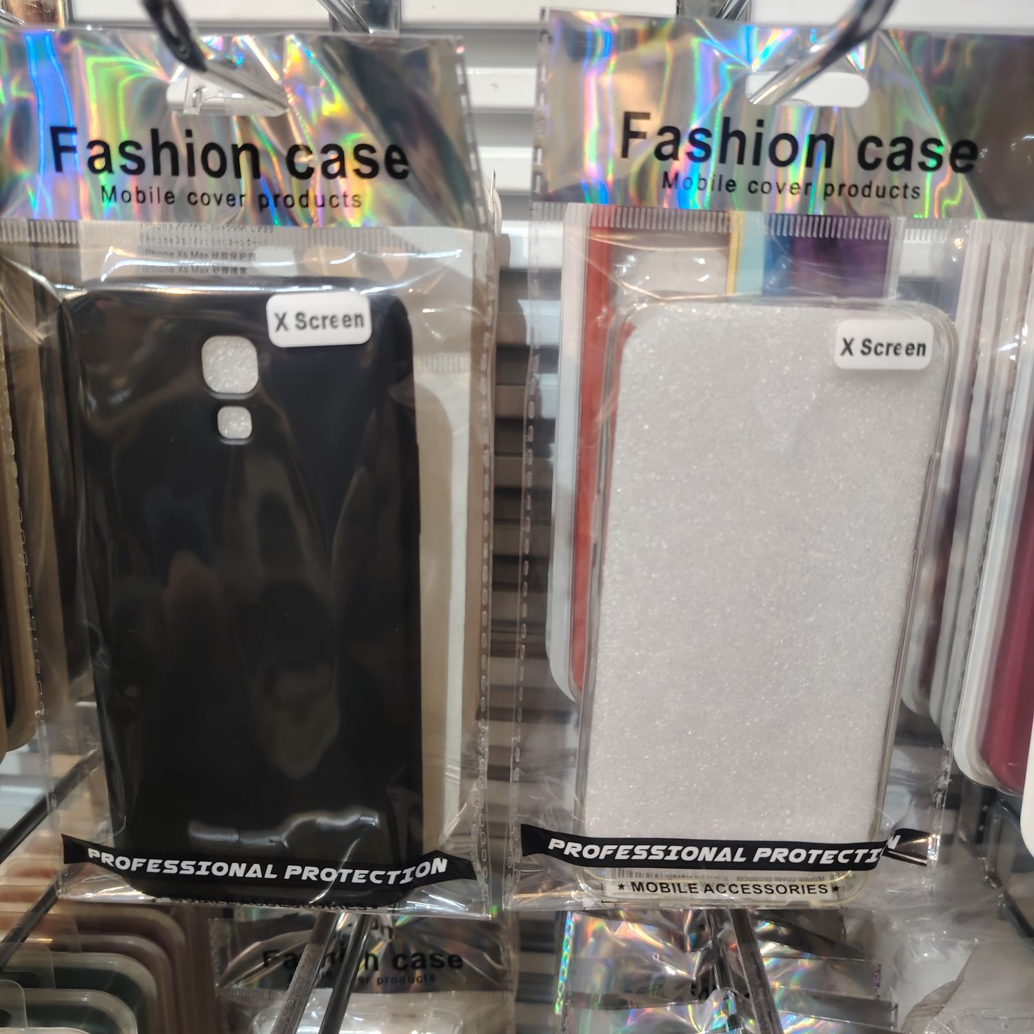 LG X Screen Хар & Өнгөгүй Кэйс