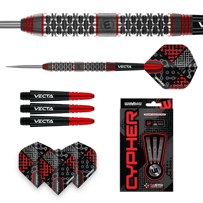 Winmau CYPHER Tungsten 90%