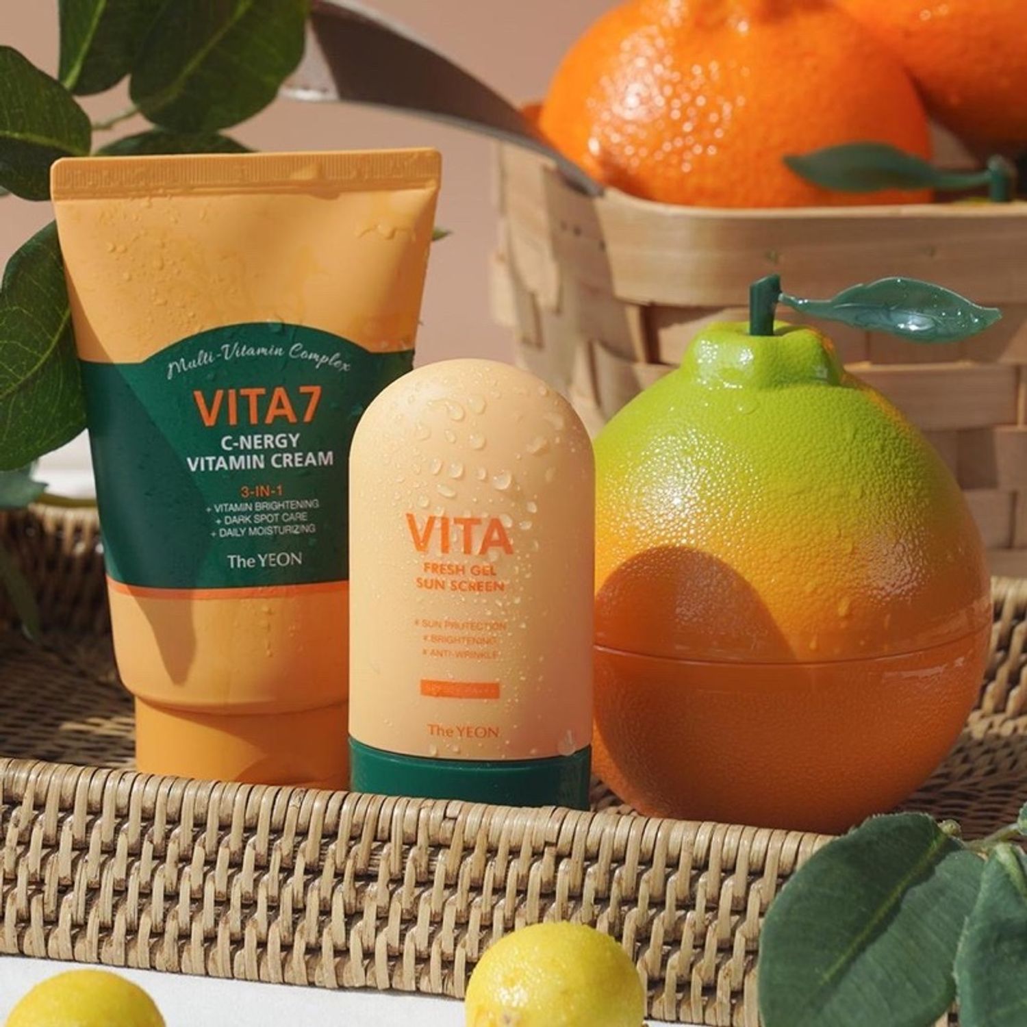Vita7 cream scrub suncream