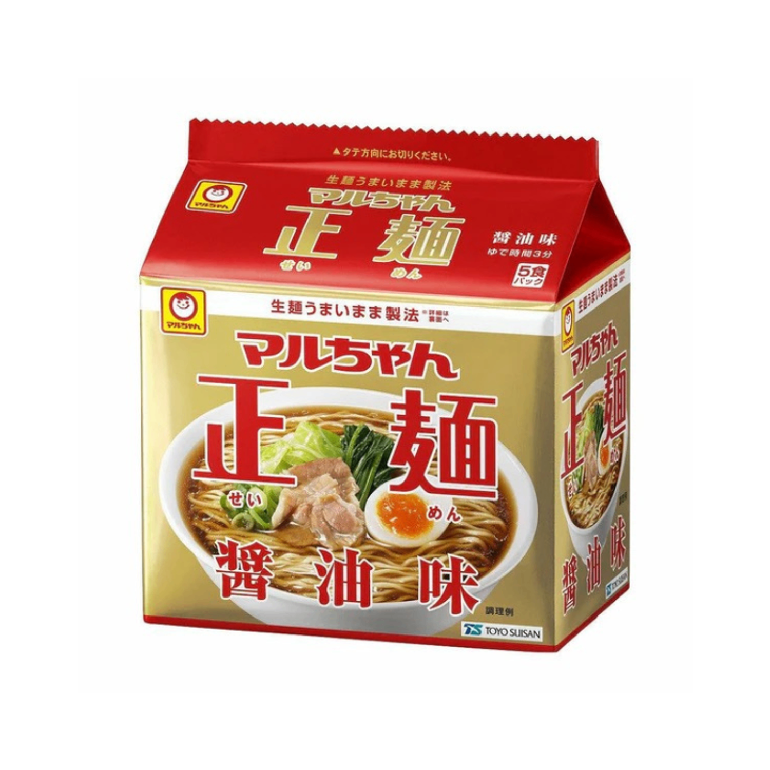 Сой соусаар амталсан бэлэн гоймон 5ш/Maruchan Toyo Suisan Shoyu Ramen 5pc*6