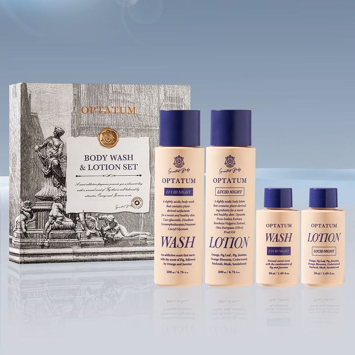 Lucid Night Body Wash & Lotion 200ml*2 Gift SET  (Lucid Night)