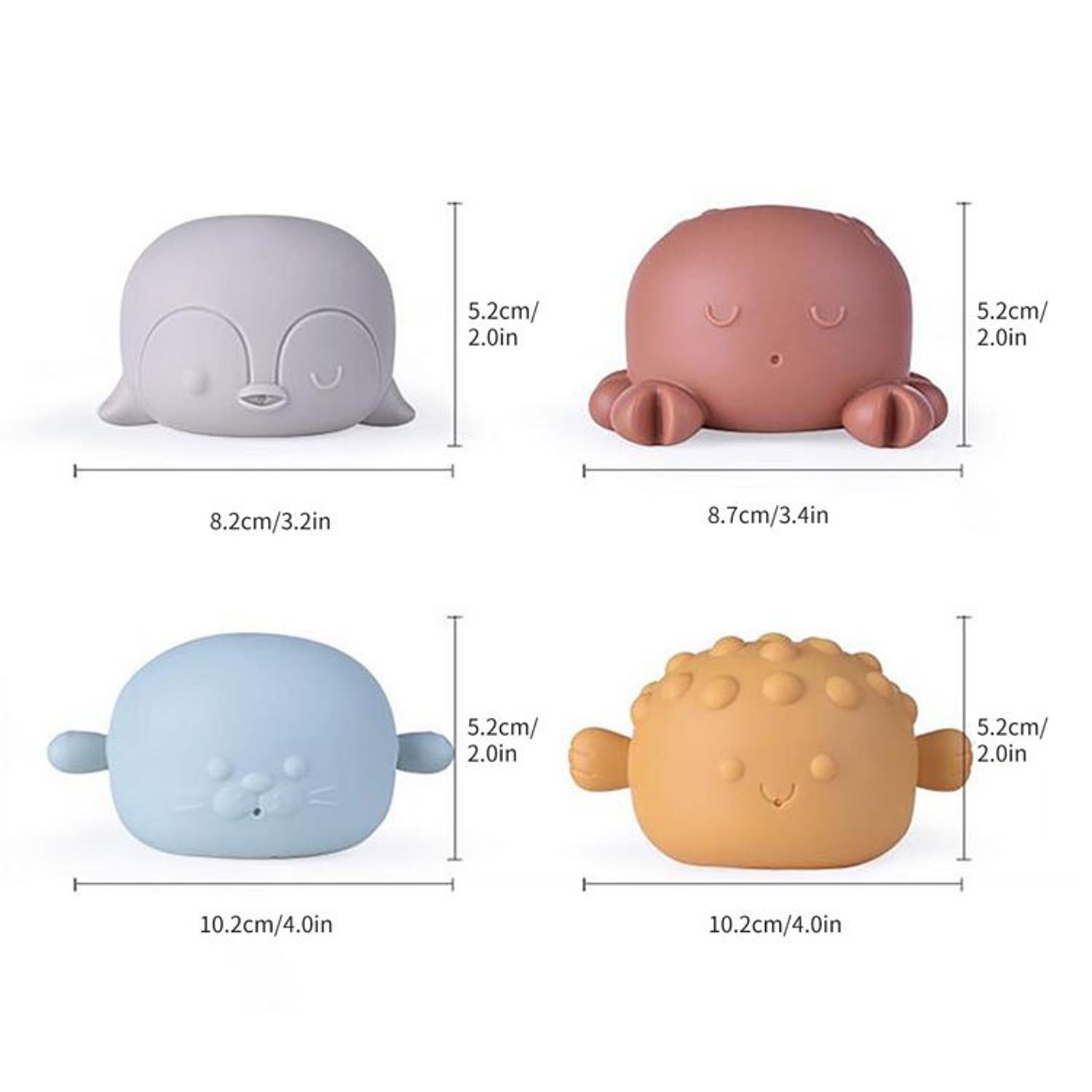 Baby Bath Toys Set