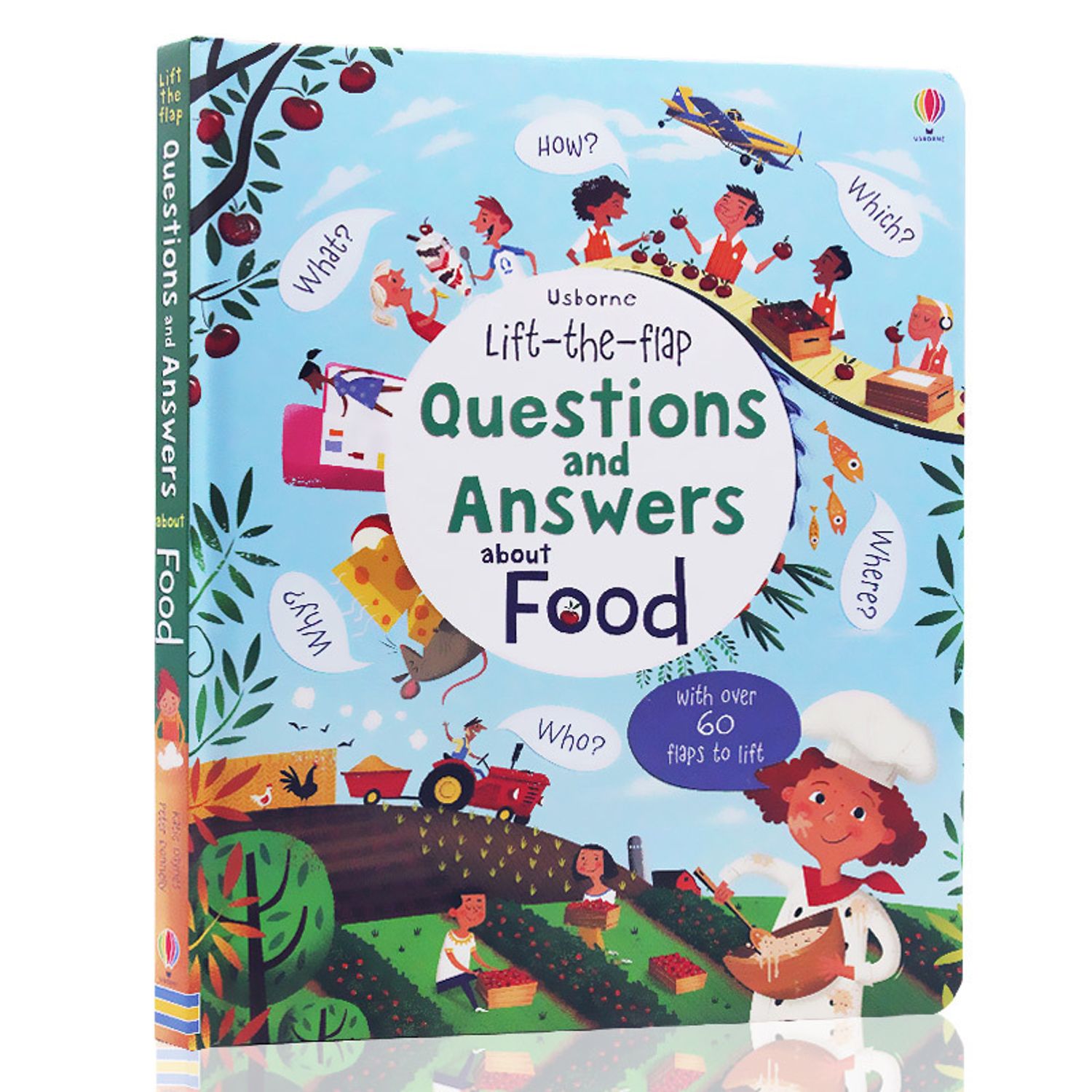#Usborne Question and Answers "FOOD" 3D ном