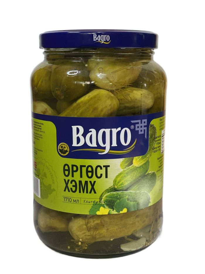 Огурцы Bagro 1710мл 