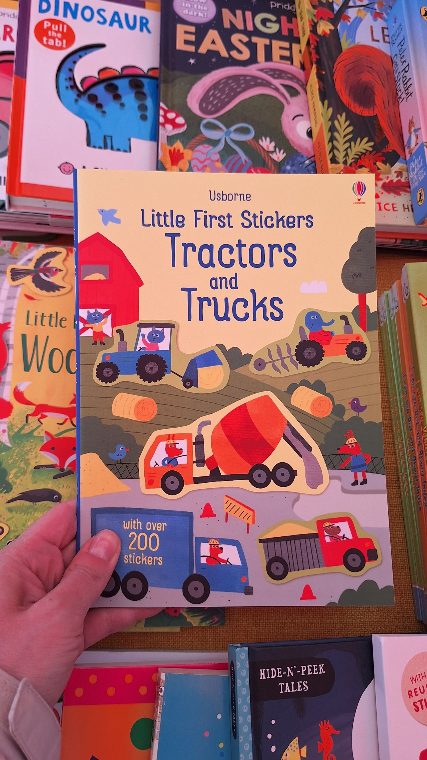 Little First Stickers Tractors and Trucks 