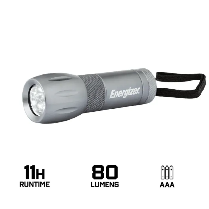 Energizer LED Metal Light 80 Lumens (3AAA)