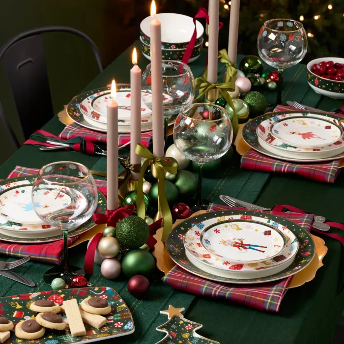 Nutcracker Ballet Balloon Wine Glasses, Set of 4