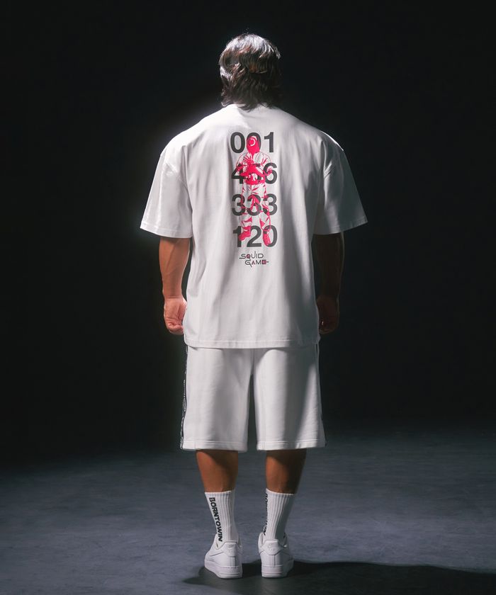SQUID GAME NUMBER T-SHIRTS[WHITE-1]