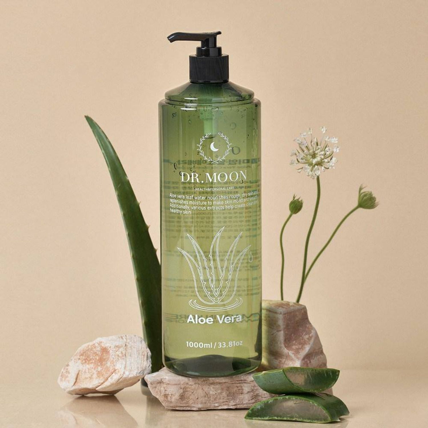 Dr. Moon Premium Aloe Vera Cica Soothing Gel 1000ml 