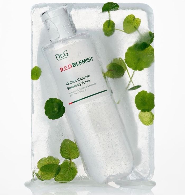 DR.G RED BLEMISH 10 CICA CAPSULE SOOTHING TONER NEW