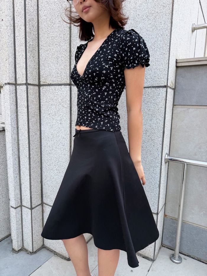 Y2K midi skirt