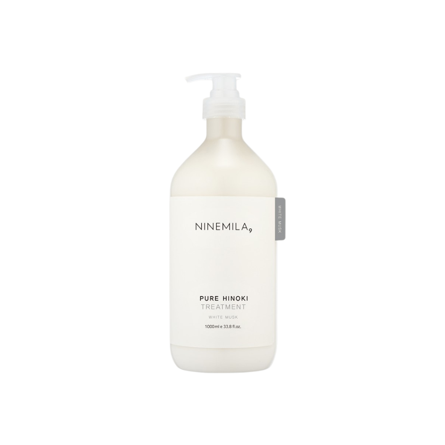 Ninemila pure hinoki treatment white musk 1000ml