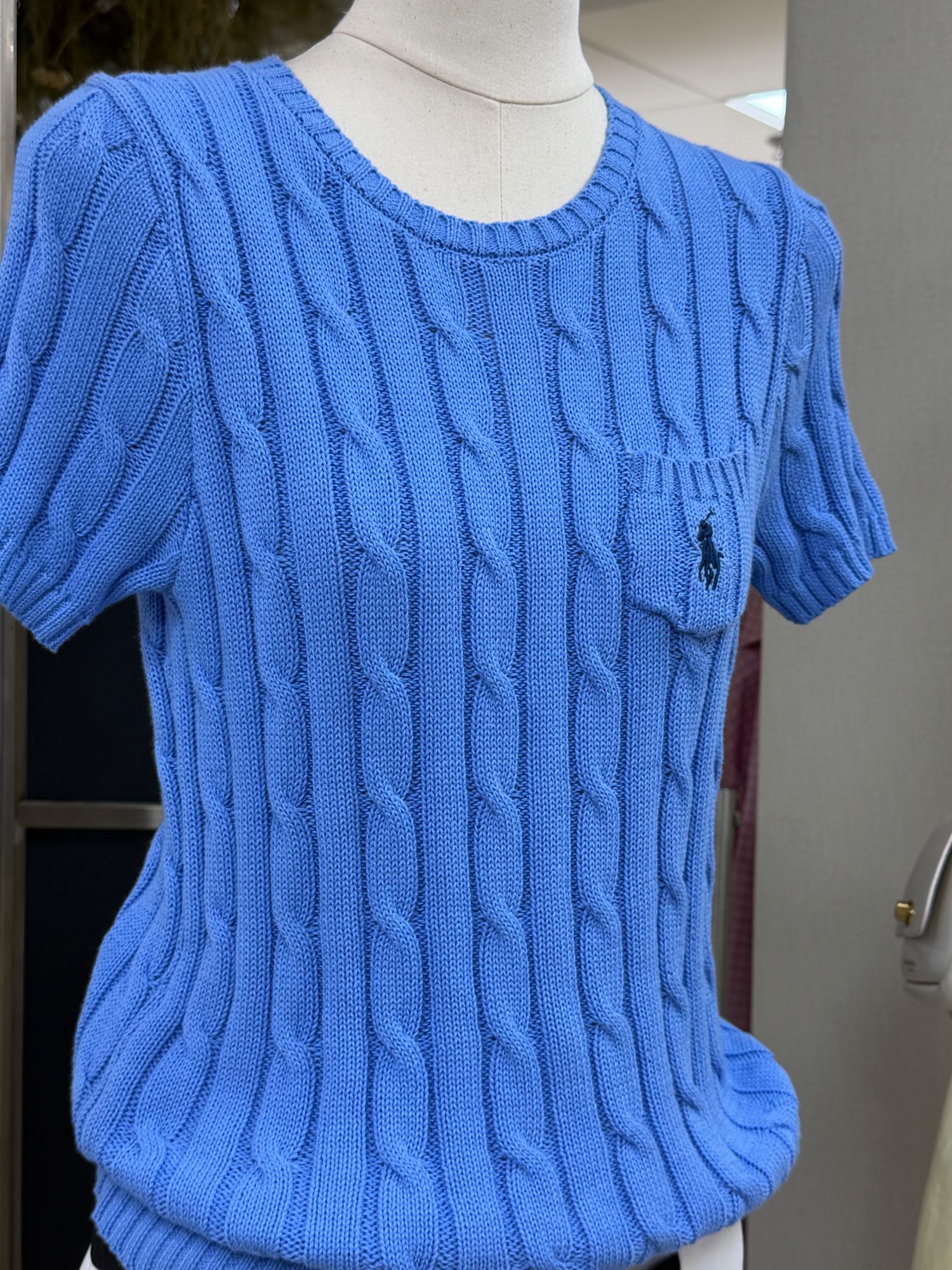 Поло сүлжмэл цамц