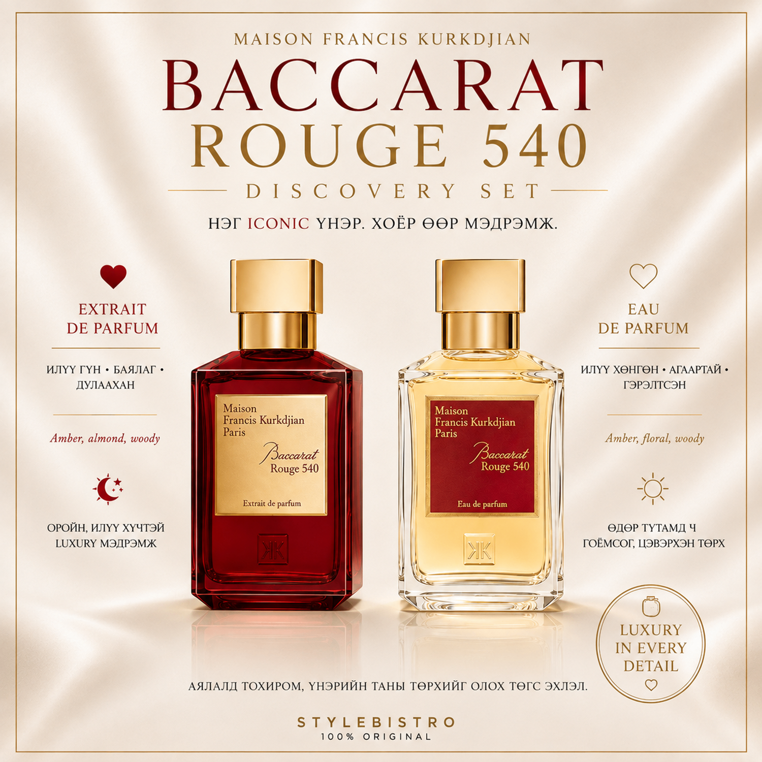Baccarat Rouge 540 Discovery Set