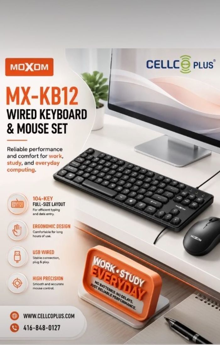 Moxom KB12 Утастай Гар & Хулгана 