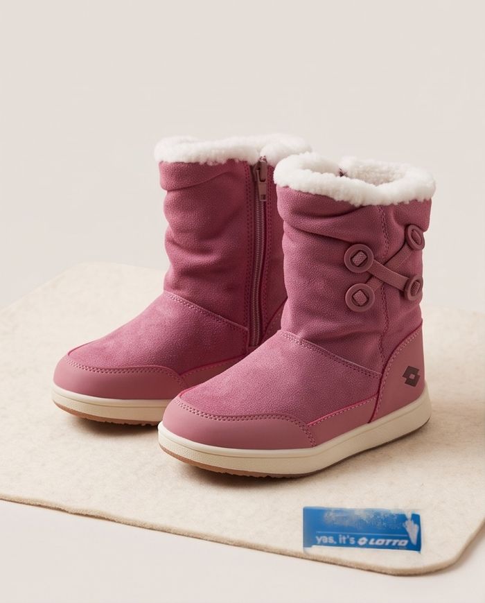 Lotto pink cotton fur