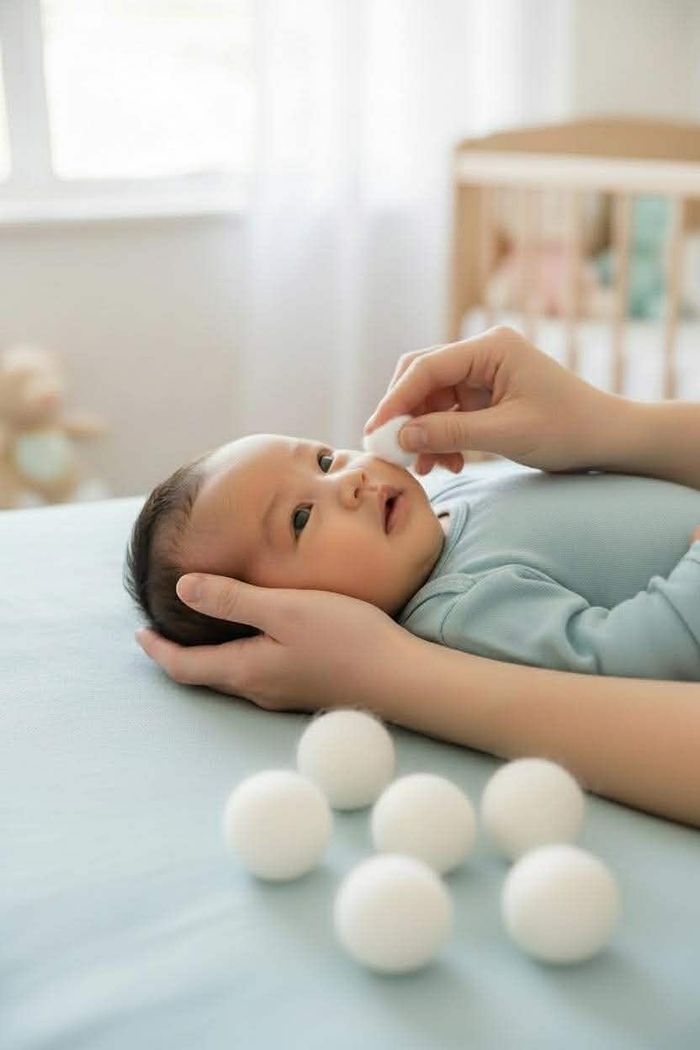 Нярайн цэвэрлэгч хөвөн бөмбөлөг