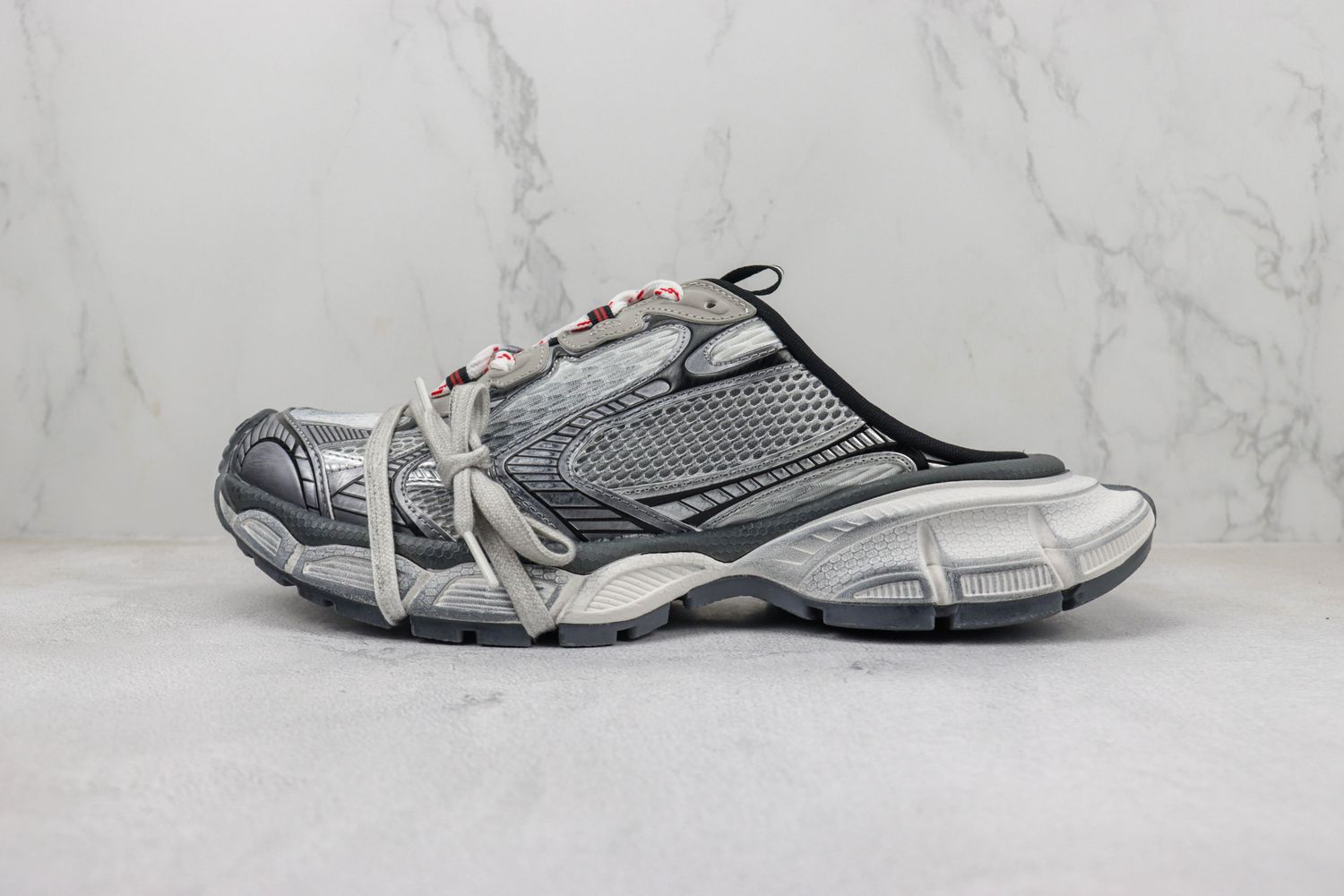 Balenciaga Men's Grey 3Xl Mule