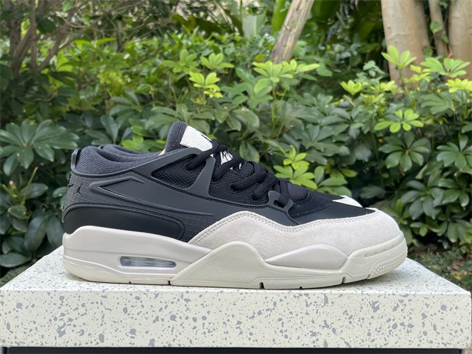 Jordan 4 RM Black Light Bone (GS)