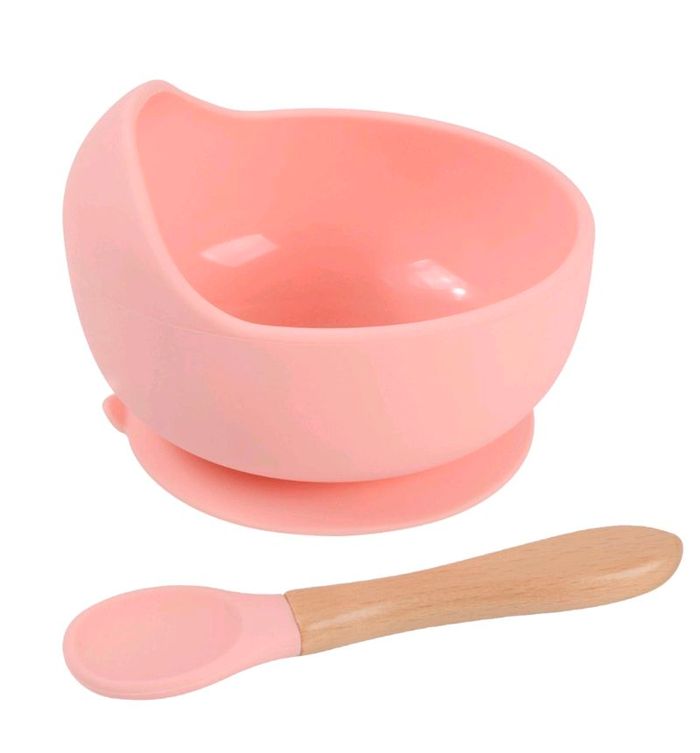 Наалддаг силикон аяга + халбага