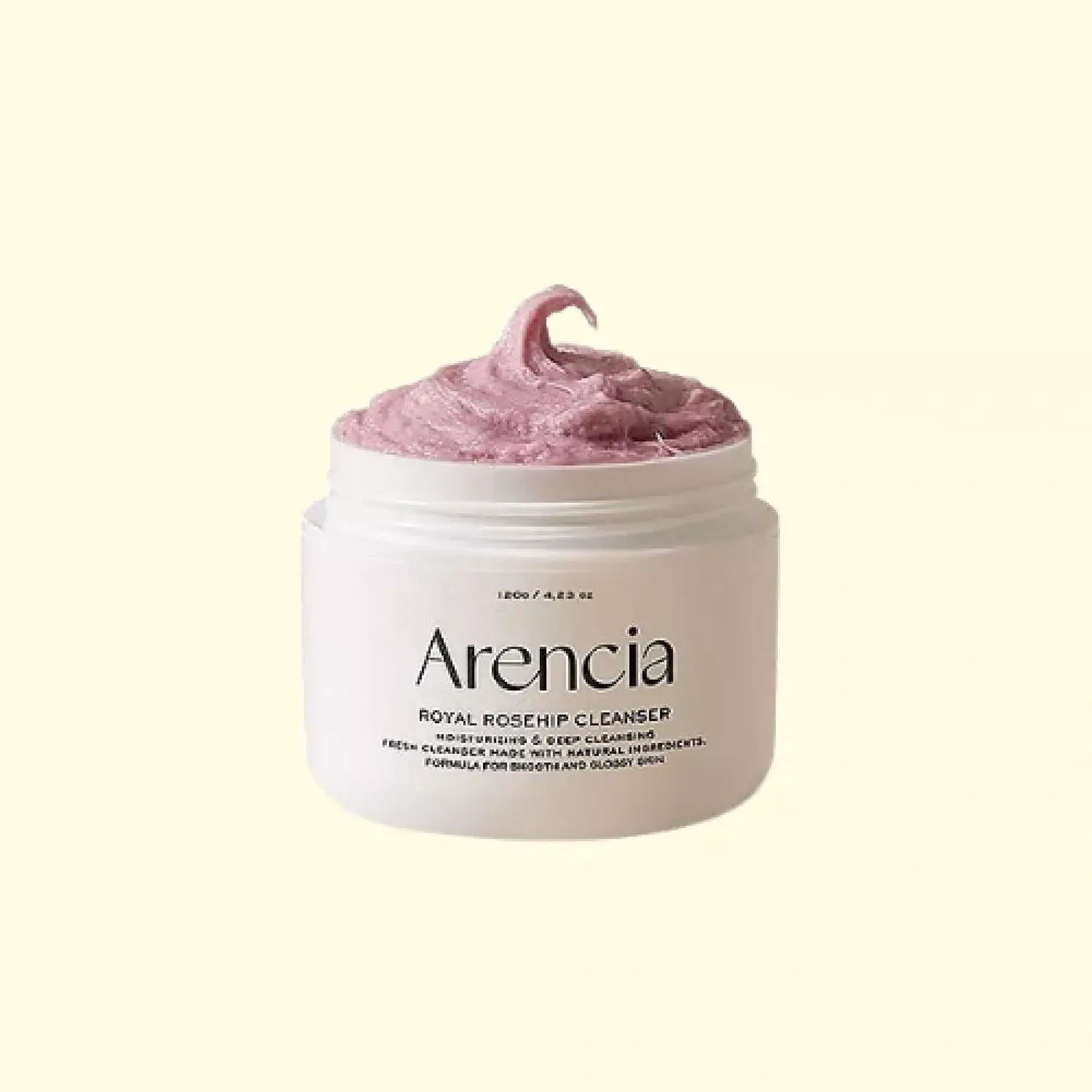Arencia Fresh Rosehip Rice Mochi Cleanser 120g
