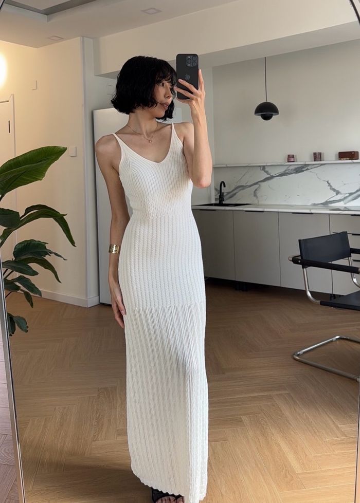 Knitted Suspender Dress