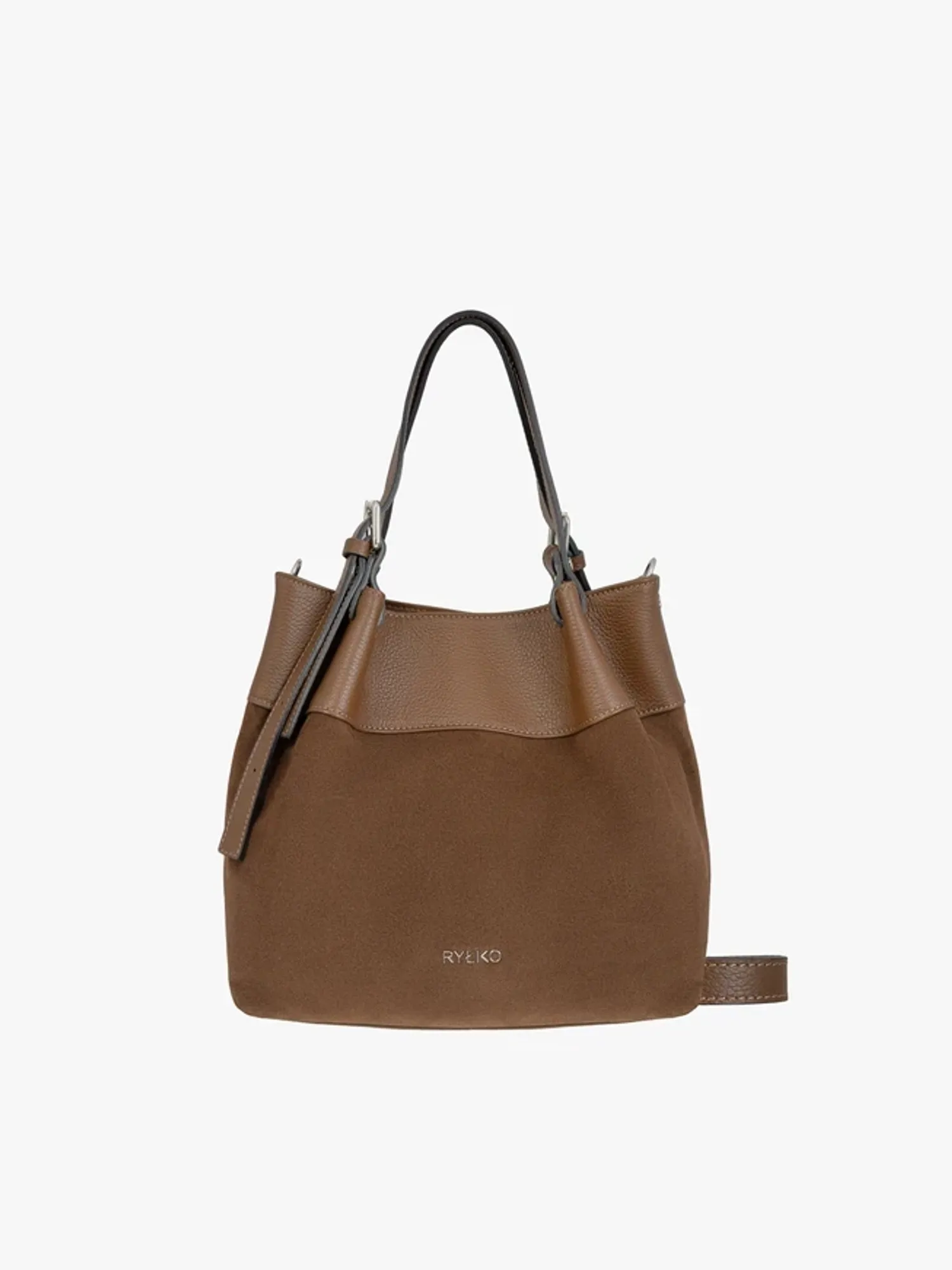 Light brown medium-sized handbag