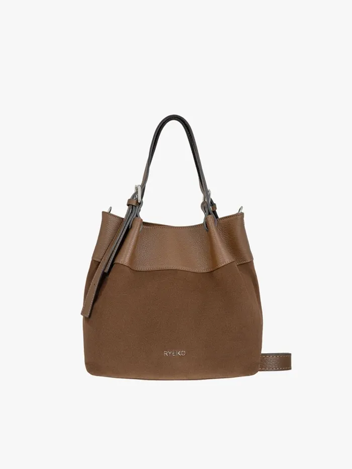 Light brown medium-sized handbag