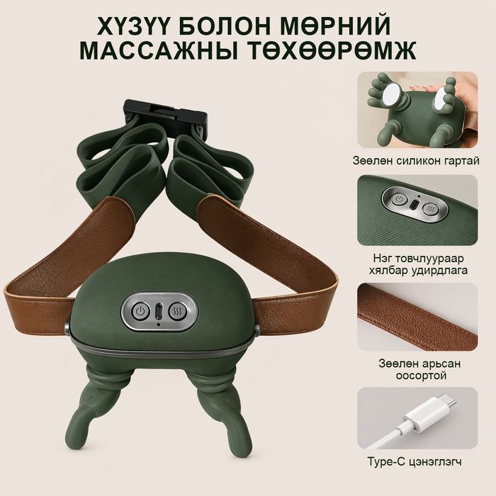 Хүзүү, мөрний массажны ухаалаг төхөөрөмж