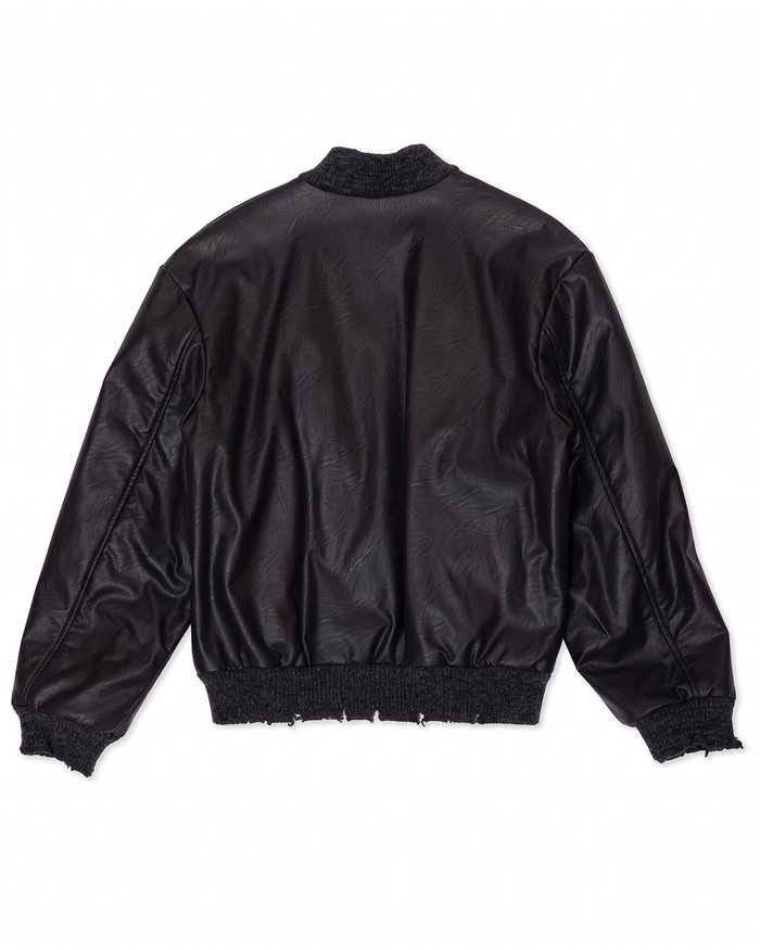 ECO LEATHER BOMBER