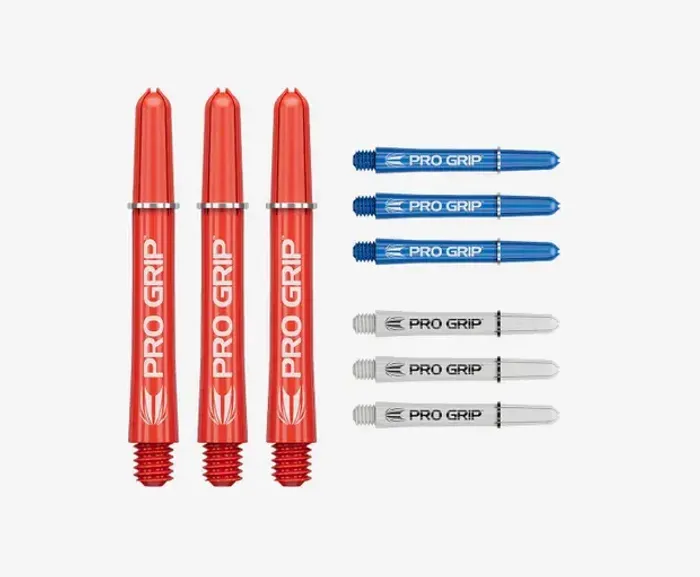 TARGET Pro Grip 3x Set Multi Shaft - Red, Blue, White 