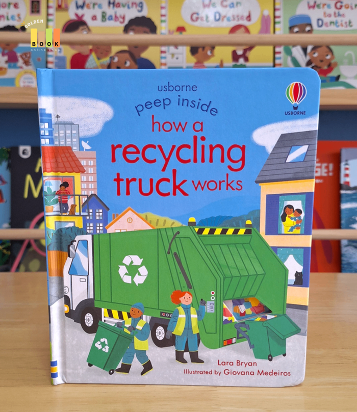 Peep Inside How a Recycling Truck Works