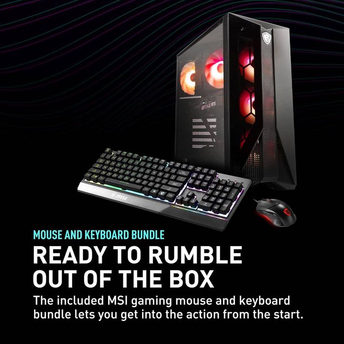 MSI AEGIS Z2 A8NVL-1610US AMD Ryzen 7-8700F, NVIDIA GeForce RTX 5060, 16GB DDR5 2TB SSD Windows 11 Home Gaming Desktop PC - НѲАТ-тай ҮНЭ