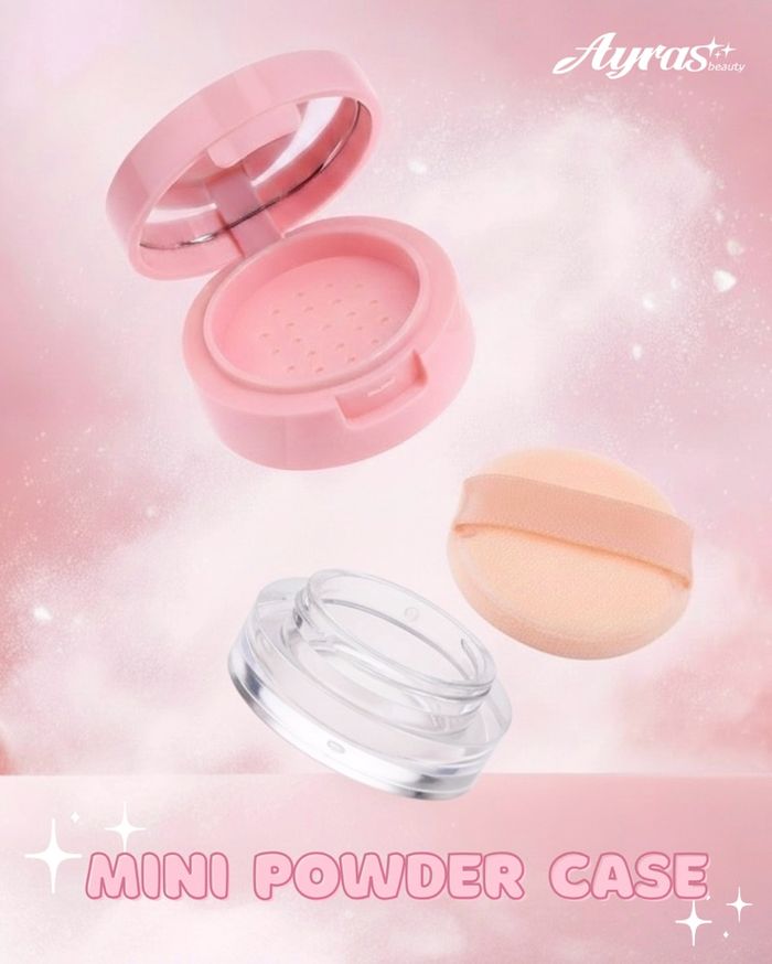 Ayras beauty mini powder case